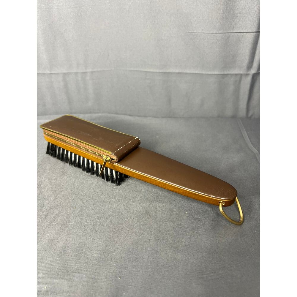 Vintage Mens Grooming Kit and Clothes Brush Made in Germany